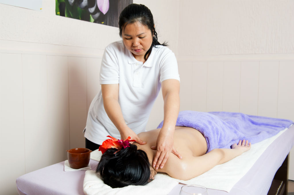 Traditionelle Thai-Massage Behandlung